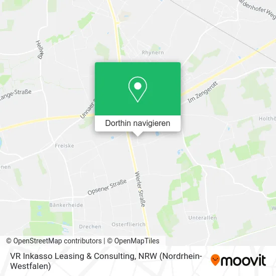 VR Inkasso Leasing & Consulting Karte