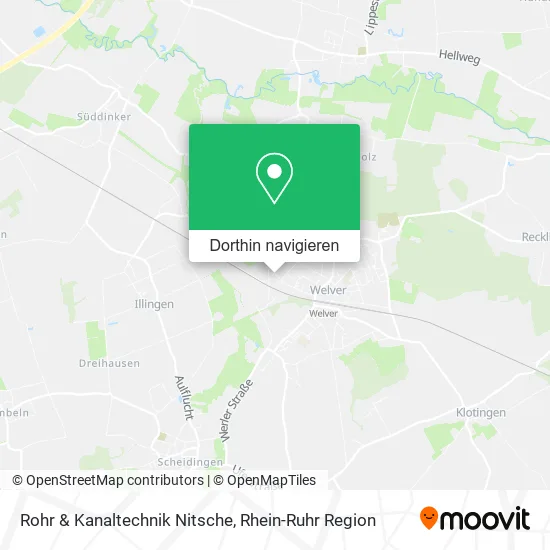 Rohr & Kanaltechnik Nitsche Karte