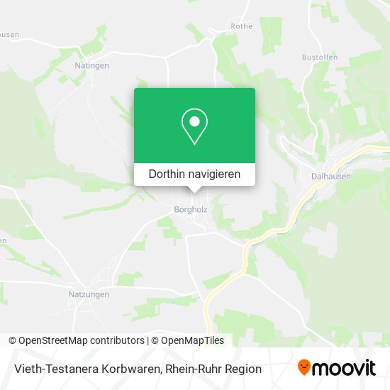 Vieth-Testanera Korbwaren Karte