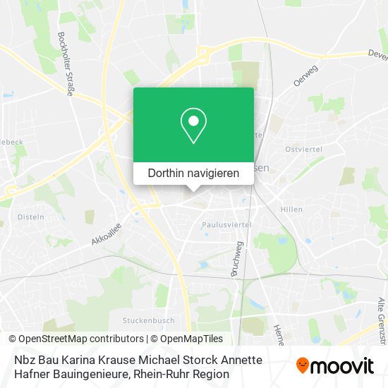 Nbz Bau Karina Krause Michael Storck Annette Hafner Bauingenieure Karte