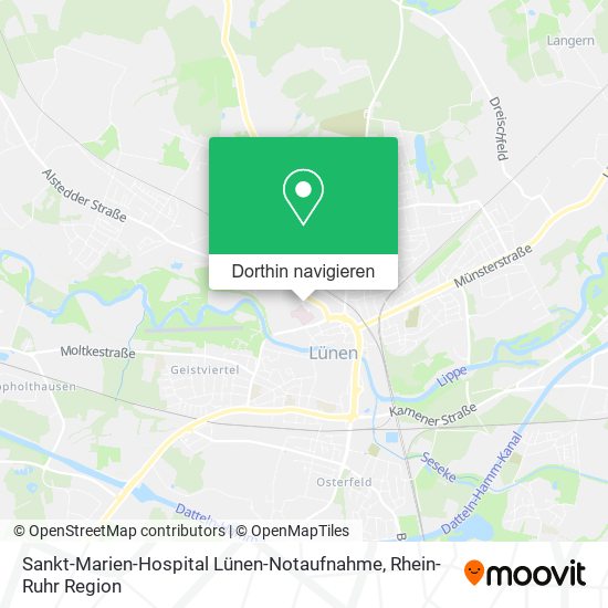 Sankt-Marien-Hospital Lünen-Notaufnahme Karte