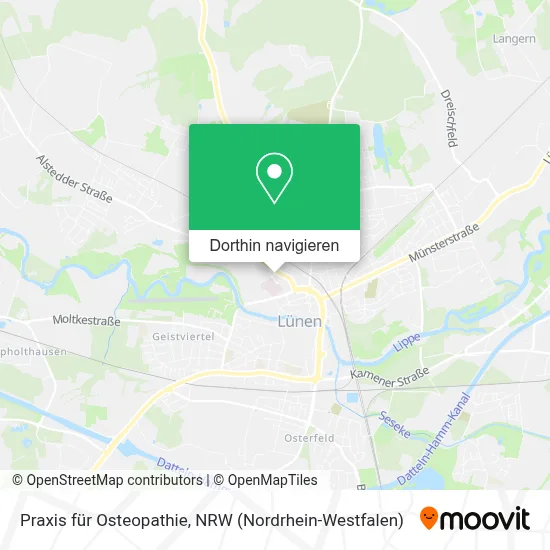 Praxis für Osteopathie Karte