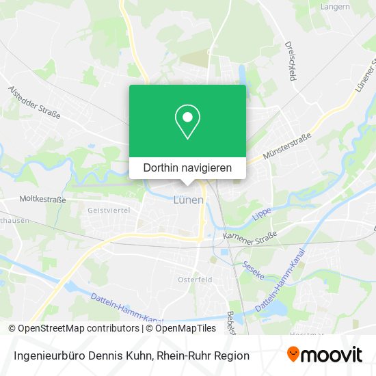 Ingenieurbüro Dennis Kuhn Karte