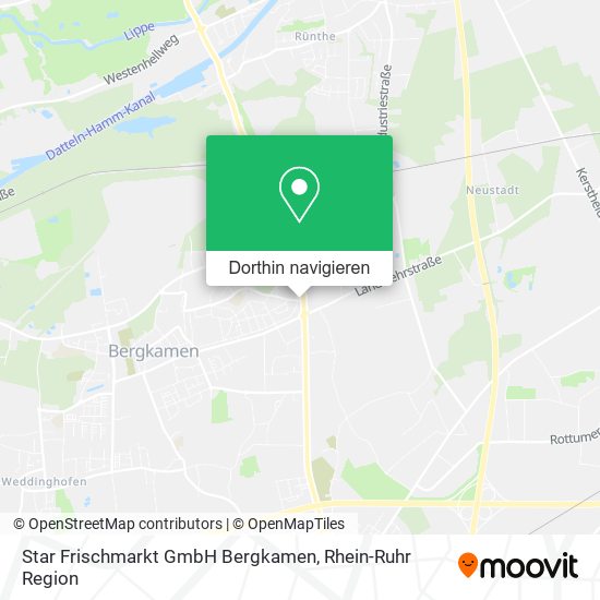 Star Frischmarkt GmbH Bergkamen Karte