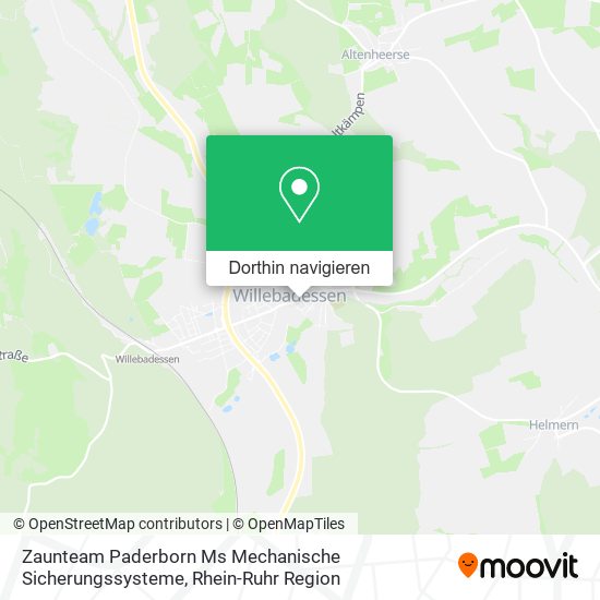 Zaunteam Paderborn Ms Mechanische Sicherungssysteme Karte