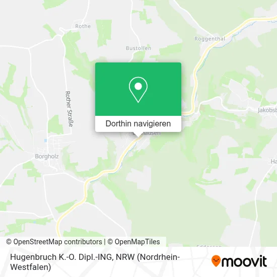 Hugenbruch K.-O. Dipl.-ING Karte