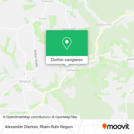 Alexander Dierkes Karte