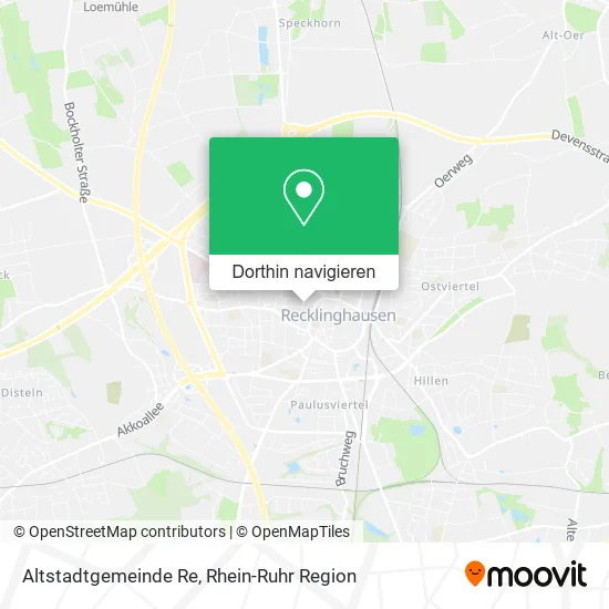 Altstadtgemeinde Re Karte