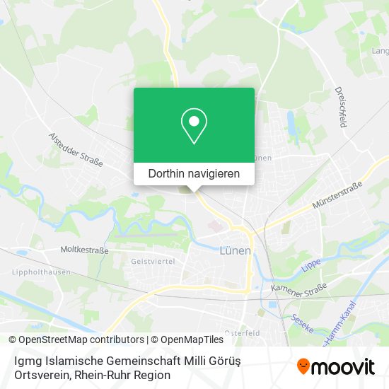 Igmg Islamische Gemeinschaft Milli Görüş Ortsverein Karte