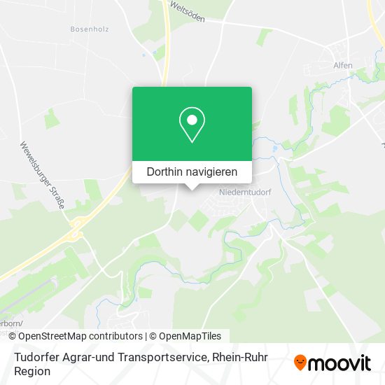 Tudorfer Agrar-und Transportservice Karte