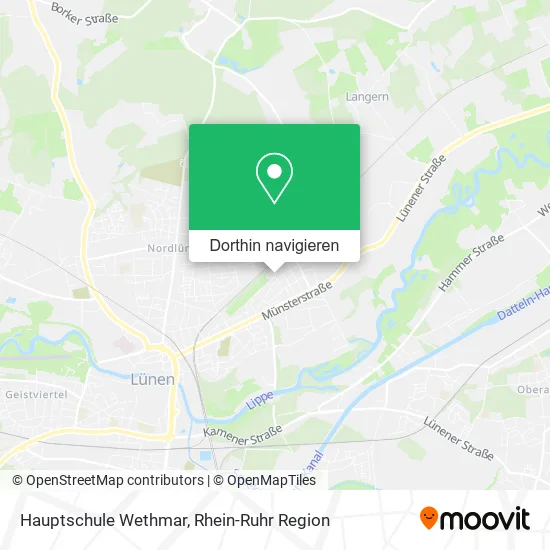 Hauptschule Wethmar Karte