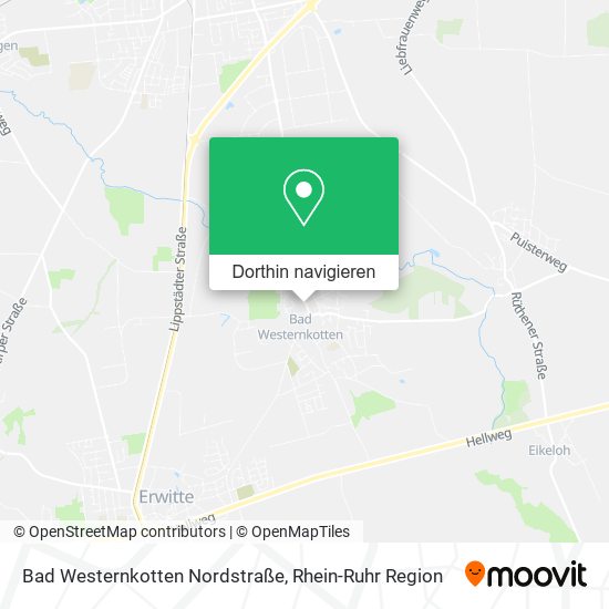 Bad Westernkotten Nordstraße Karte