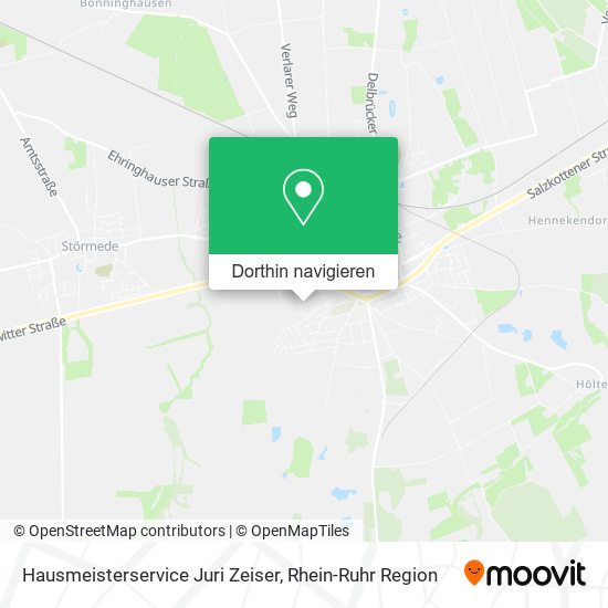 Hausmeisterservice Juri Zeiser Karte