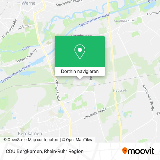 CDU Bergkamen Karte