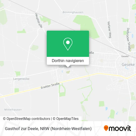 Gasthof zur Deele Karte