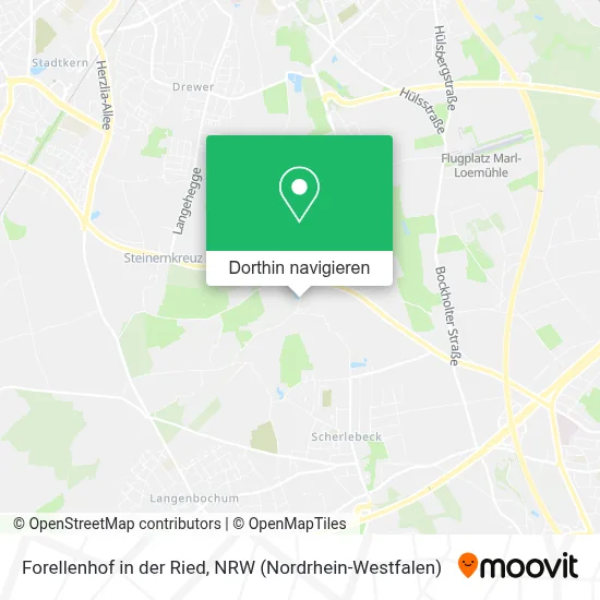 Forellenhof in der Ried Karte