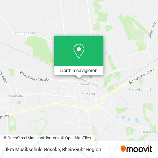 Ikm Musikschule Geseke Karte