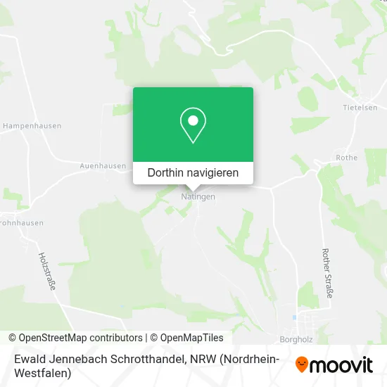 Ewald Jennebach Schrotthandel Karte