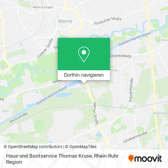 Haus-und Bootservice Thomas Kruse Karte