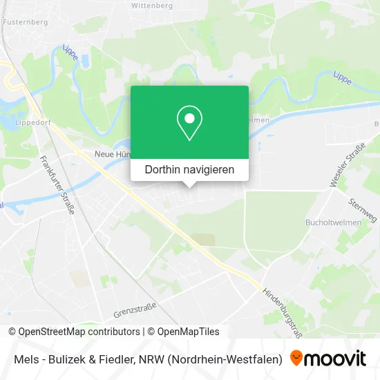 Mels - Bulizek & Fiedler Karte