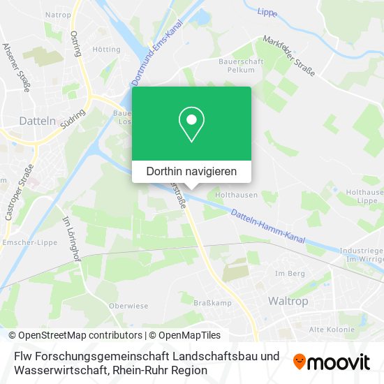 Flw Forschungsgemeinschaft Landschaftsbau und Wasserwirtschaft Karte