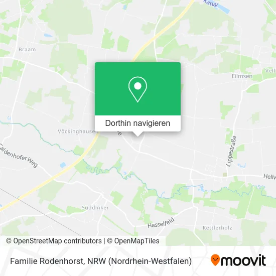 Familie Rodenhorst Karte