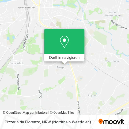 Pizzeria da Fiorenza Karte