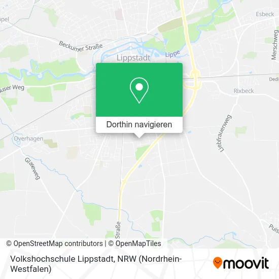 Volkshochschule Lippstadt Karte