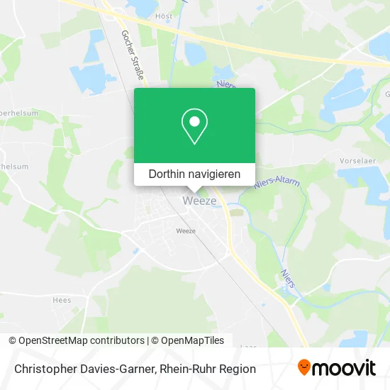 Christopher Davies-Garner Karte