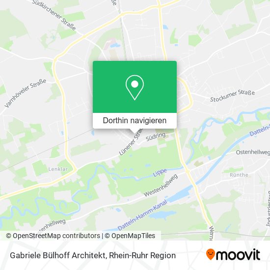 Gabriele Bülhoff Architekt Karte