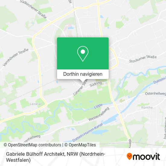 Gabriele Bülhoff Architekt Karte