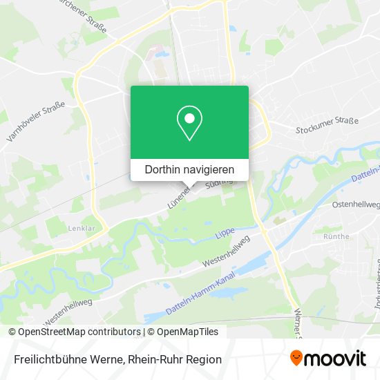 Freilichtbühne Werne Karte