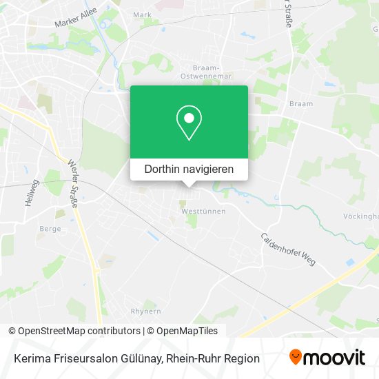 Kerima Friseursalon Gülünay Karte