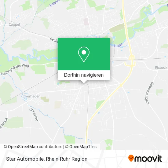 Star Automobile Karte