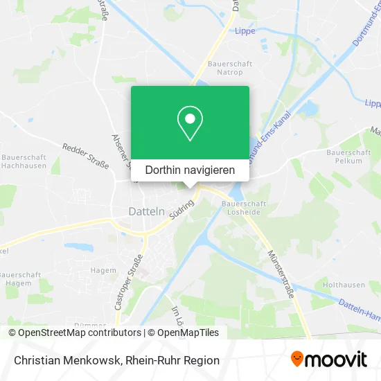 Christian Menkowsk Karte