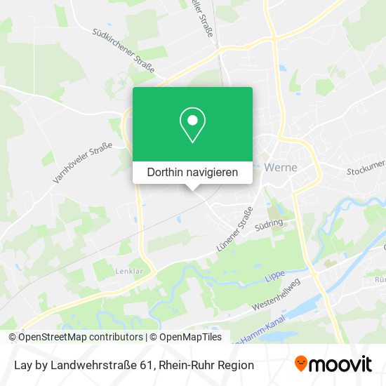 Lay by Landwehrstraße 61 Karte