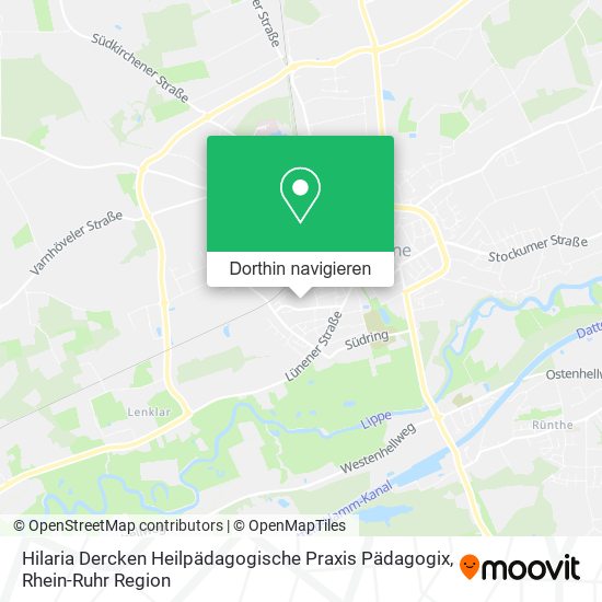 Hilaria Dercken Heilpädagogische Praxis Pädagogix Karte