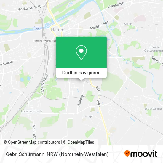 Gebr. Schürmann Karte