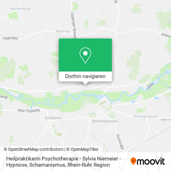 Heilpraktikerin Psychotherapie - Sylvia Niemeier - Hypnose, Schamanismus Karte