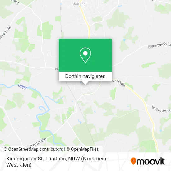 Kindergarten St. Trinitatis Karte