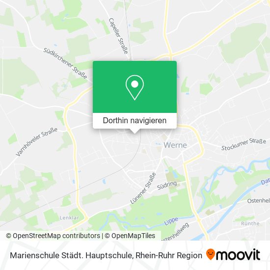Marienschule Städt. Hauptschule Karte