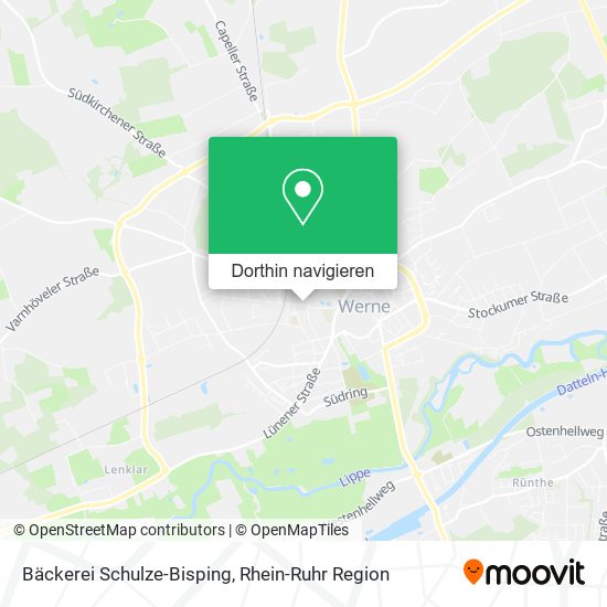 Bäckerei Schulze-Bisping Karte