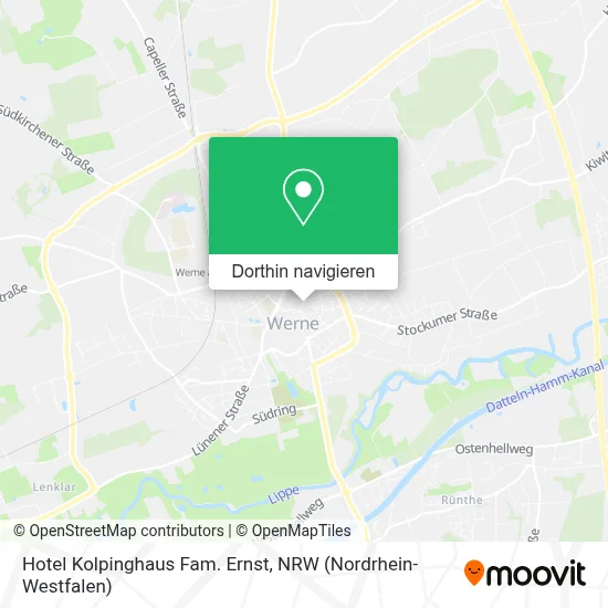 Hotel Kolpinghaus Fam. Ernst Karte