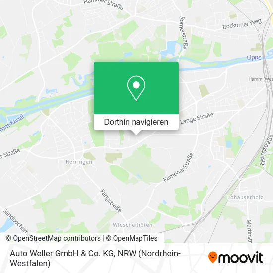 Auto Weller GmbH & Co. KG Karte