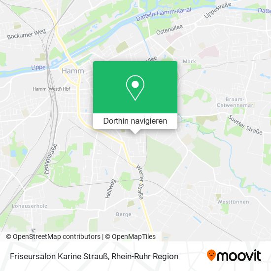 Friseursalon Karine Strauß Karte