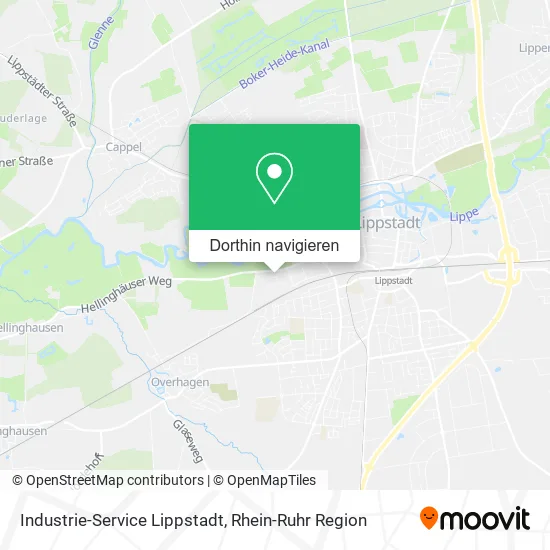 Industrie-Service Lippstadt Karte