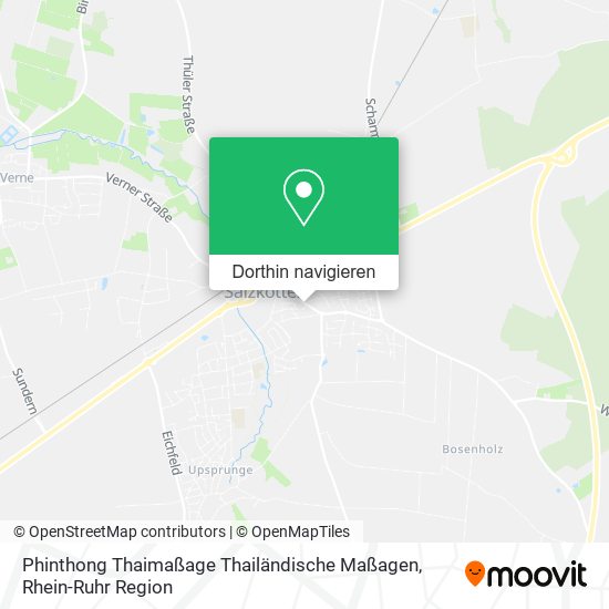 Phinthong Thaimaßage Thailändische Maßagen Karte