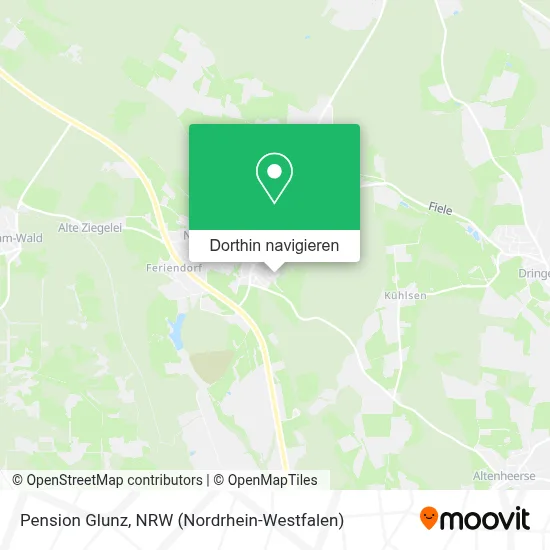 Pension Glunz Karte