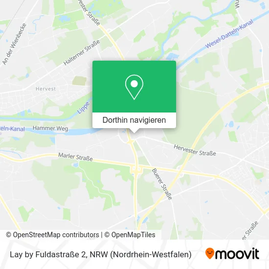 Lay by Fuldastraße 2 Karte