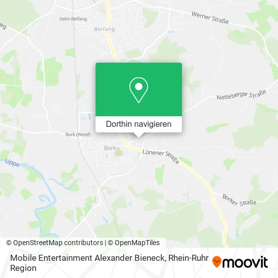 Mobile Entertainment Alexander Bieneck Karte